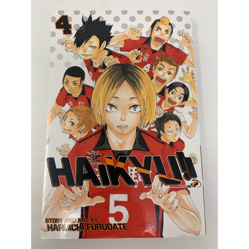 Haikyu Volume 4 Manga Viz Media Shoen Jump Book